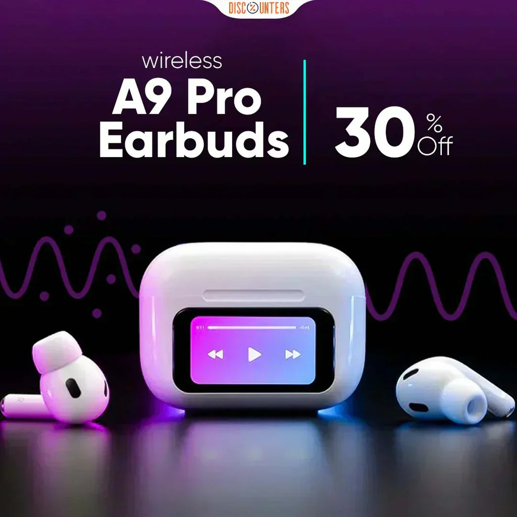 A9 Pro True Wireless Earbuds with Noise Cancellation
